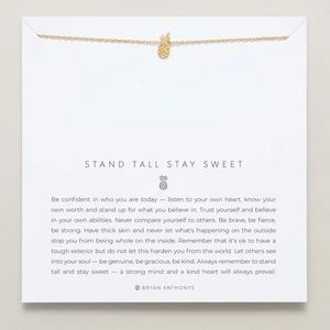 STAND TALL STAY SWEET ICON NECKLACE